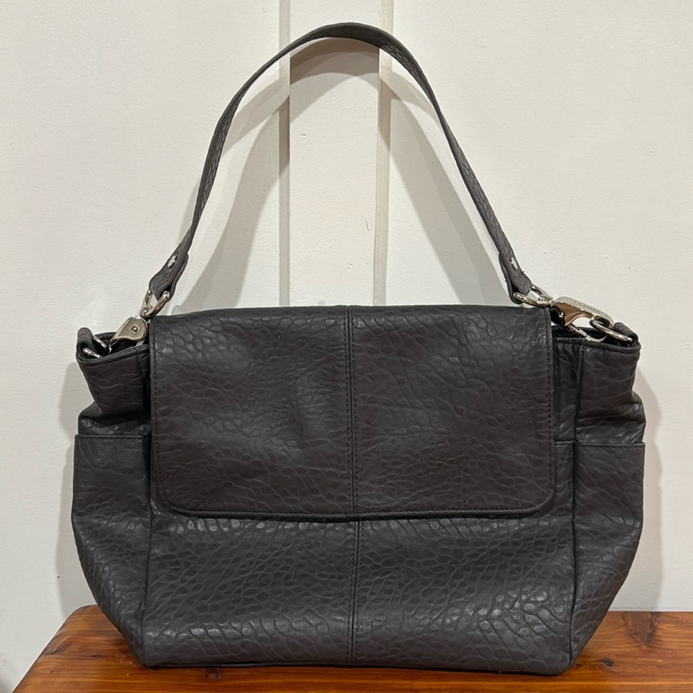 NEW Jewell by Thirty-One Gray Croc Shoulder Bag